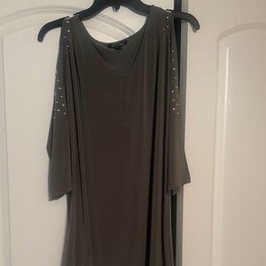 Roz & Ali Olive Green Top